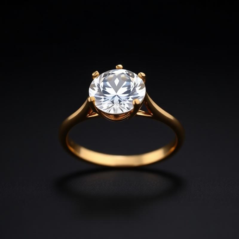 Elise Solitaire Ring