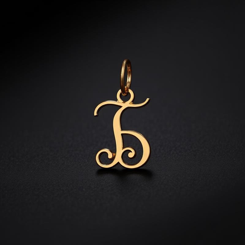Initial Letter Charm