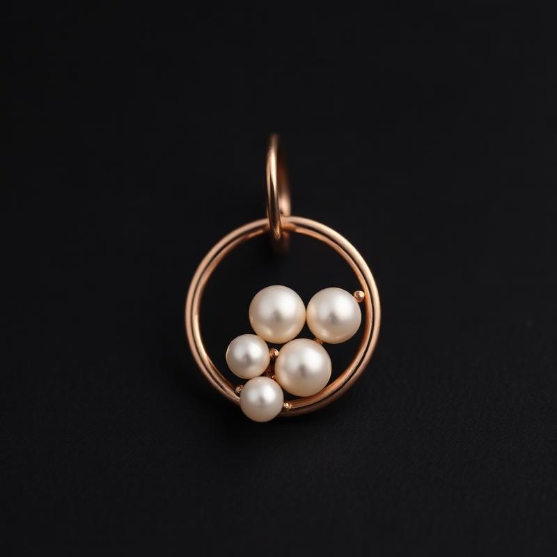 Pearl Cluster Charm